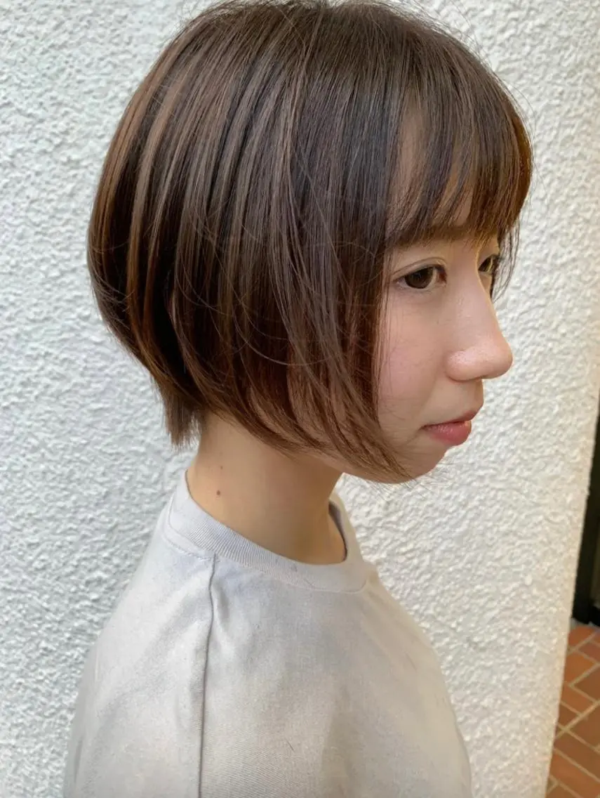ショート 髪質改善・ボブ・ ショート 丸毛一輝のヘアスタイル