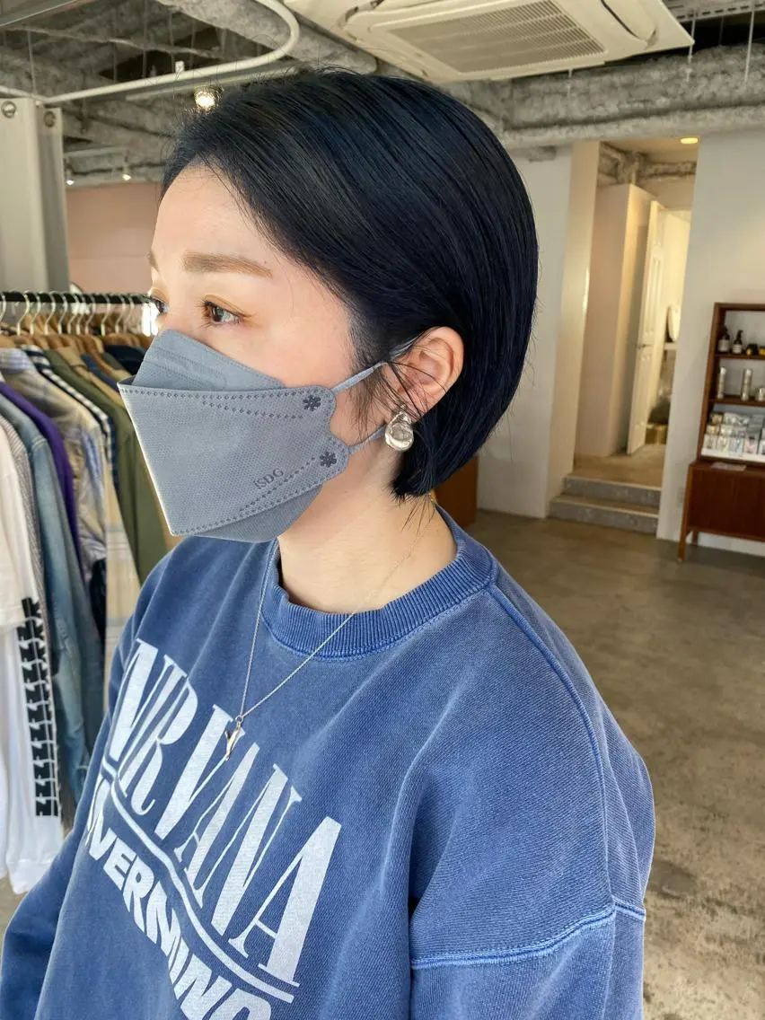 ショート カラー カット ヘアカラー トリートメント Hayashi Shioriのヘアスタイル