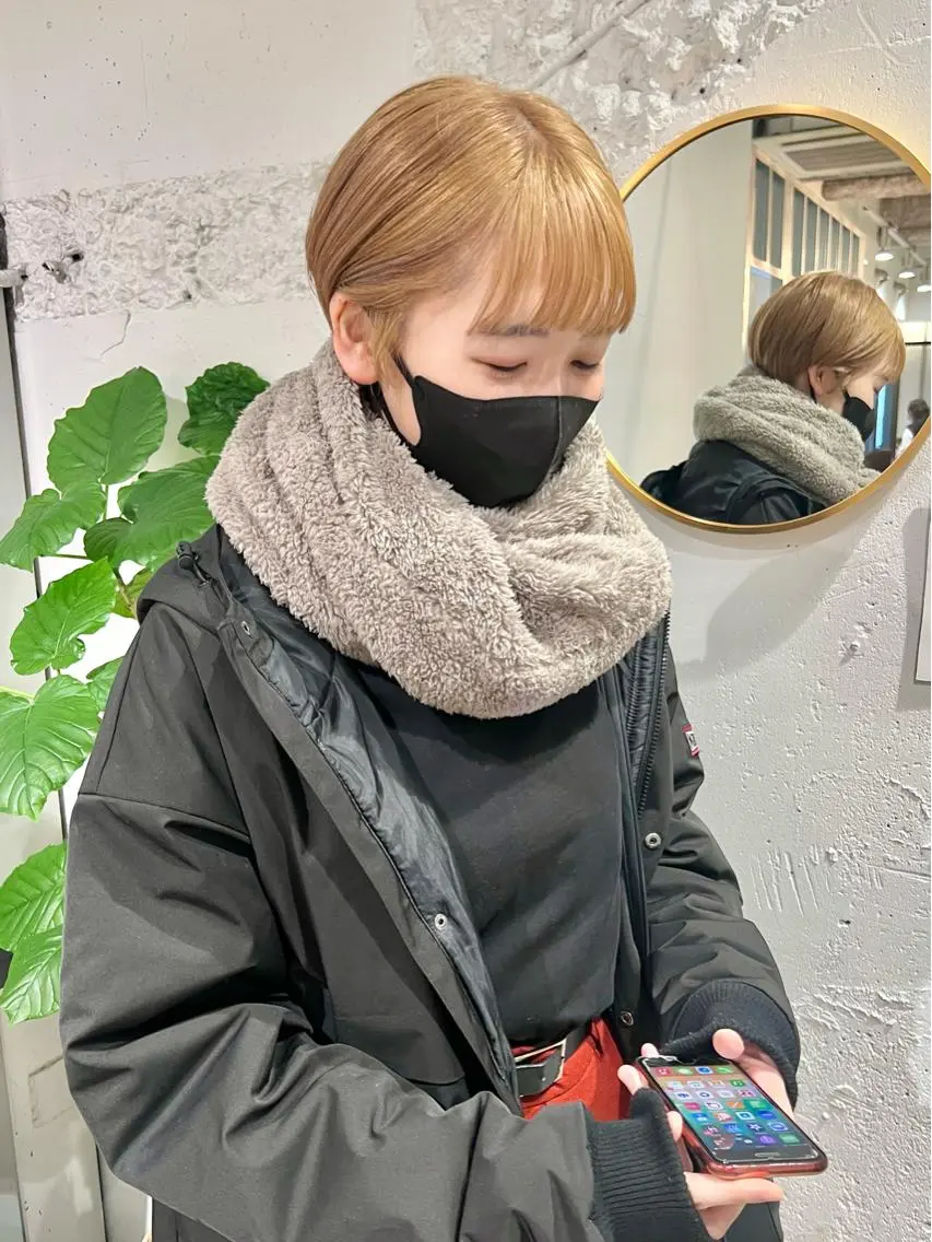 ショート 石井 菜々のヘアスタイル