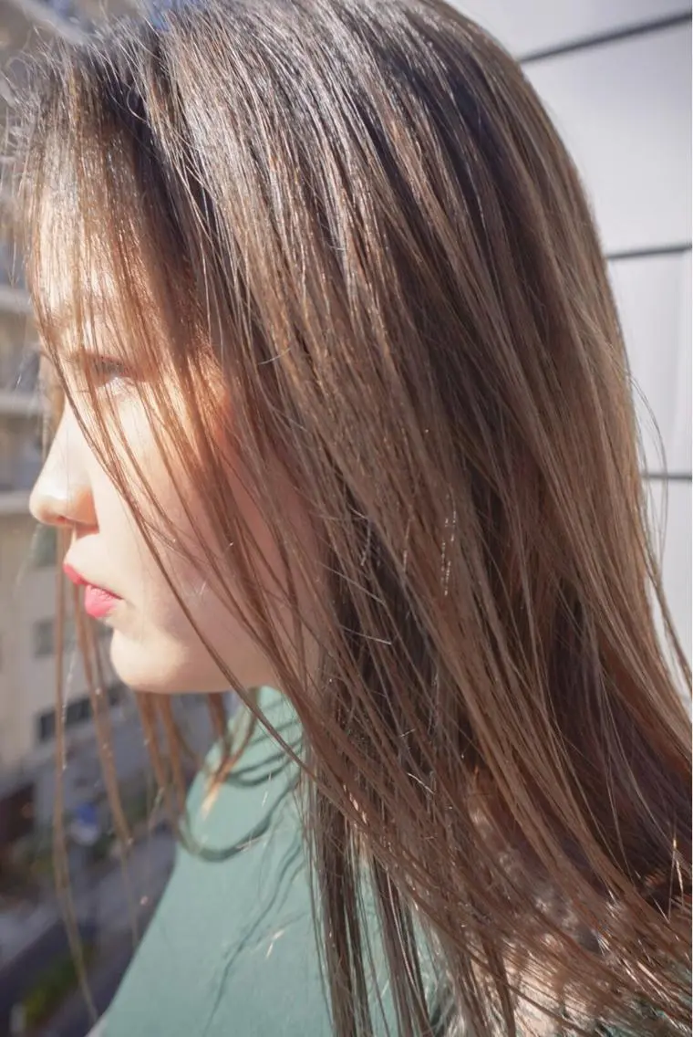 セミロング カラー パーマ ヘアアレンジ キッズ ネイル マツエク・マツパ ✨落ち着いた接客 💡高橋優也💡のヘアスタイル