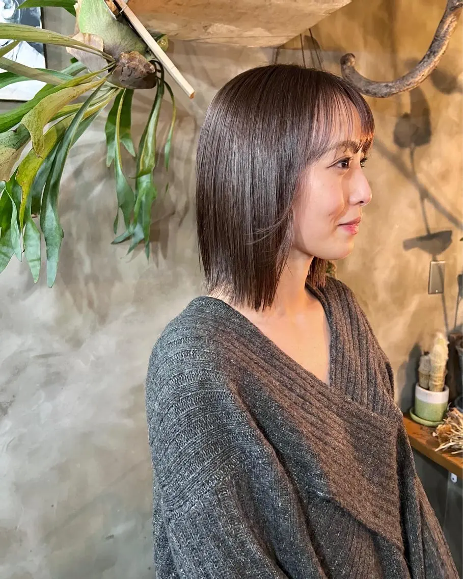 ミディアム カラー カット ヘアカラー トリートメント 木村陸弥🌿似合わせ 再現性メンズヘアのヘアスタイル