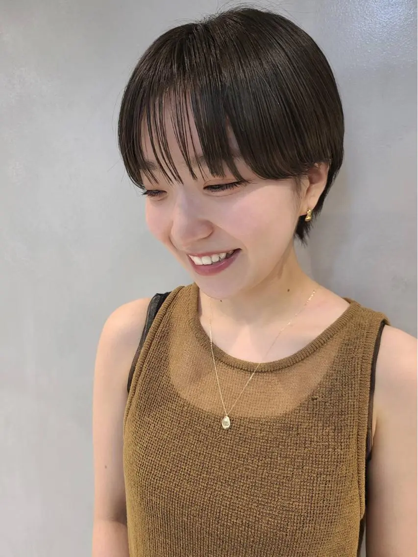 ショート ショート・ボブ✂️ 紅葉のヘアスタイル