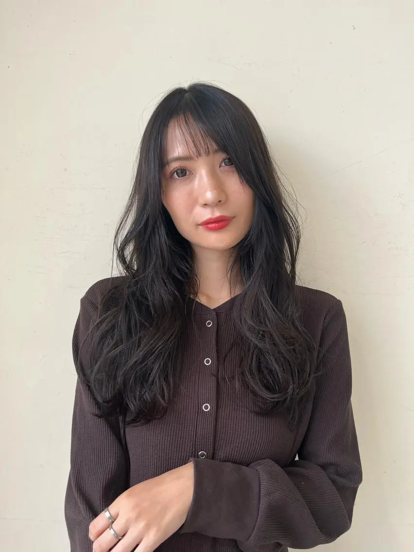 ロング カラー ショートボブ ボブ くびれヘア 髪質改善 ロング KAORU/絹髪 /髪質改善/奈良のヘアスタイル