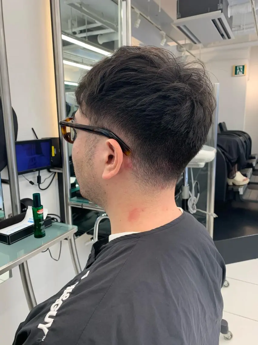 メンズ メンズ特化フェード パーマ小林裕史のヘアスタイル