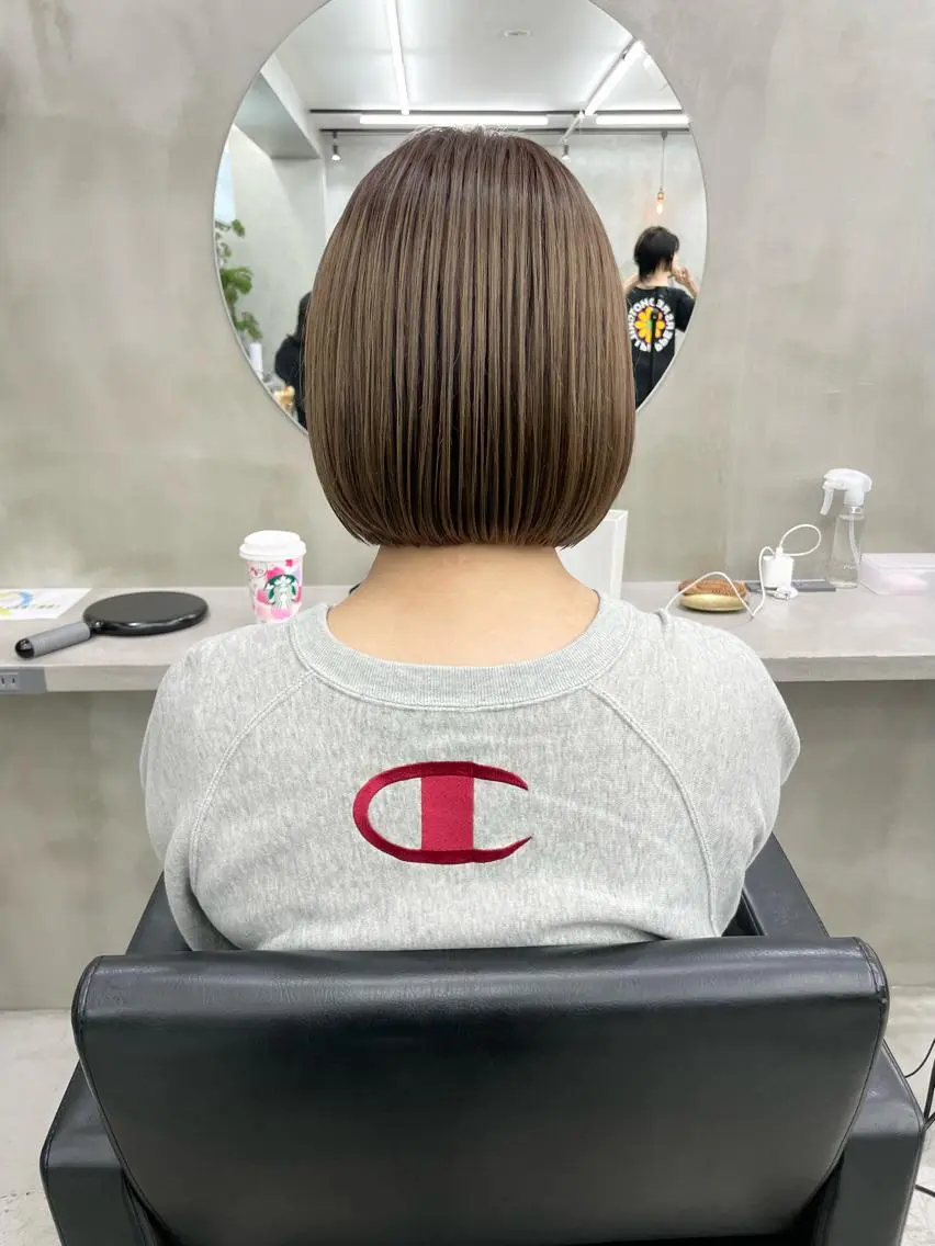 ショート カラー 華 /ショート/ボブのヘアスタイル