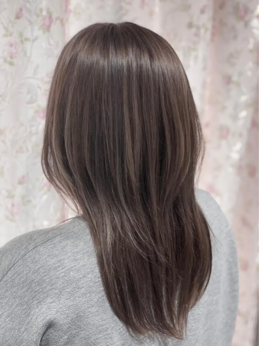 ロング カラー くせ改善師 髪質改善師ゴトウのヘアスタイル