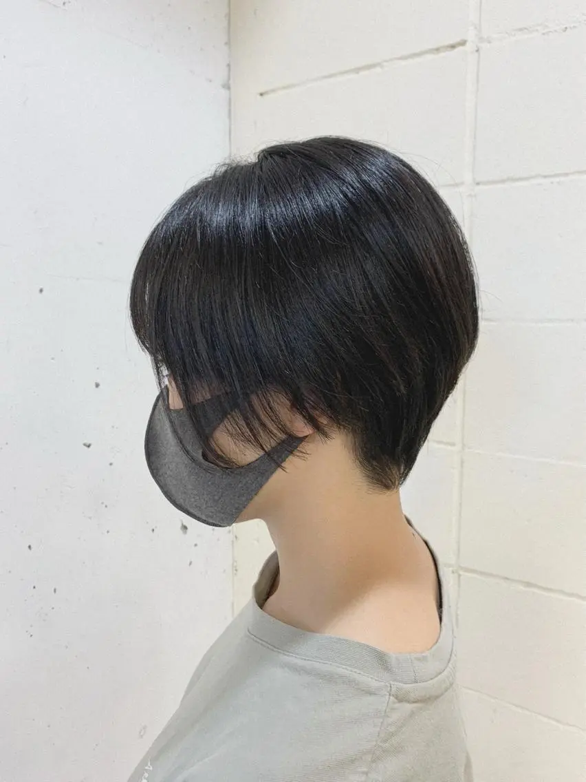 ショート くびれヘア ショートヘア 千葉駅徒歩1分✂︎ 宮内のヘアスタイル