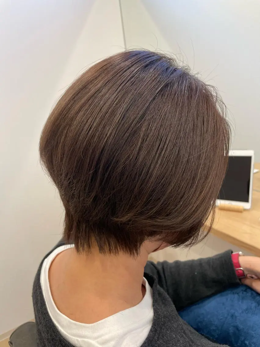 ショート ショートヘア カット ヘアカラー HIRO .Nのヘアスタイル