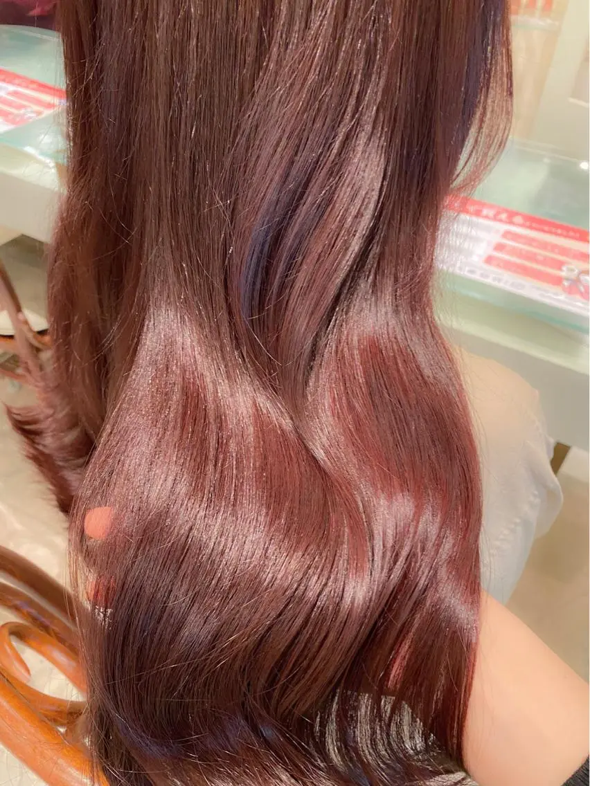ロング カラー suu 名古屋美容師/八事のヘアスタイル