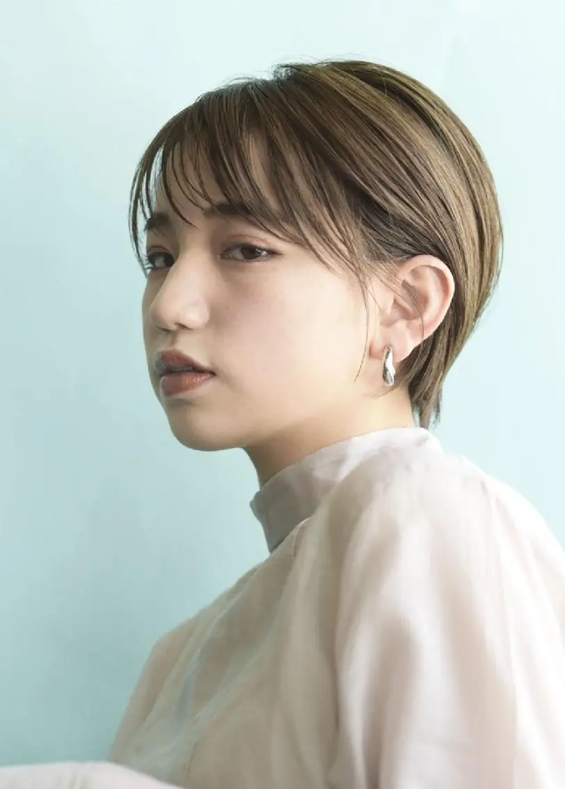 ショート カット モリシタ サトシのヘアスタイル