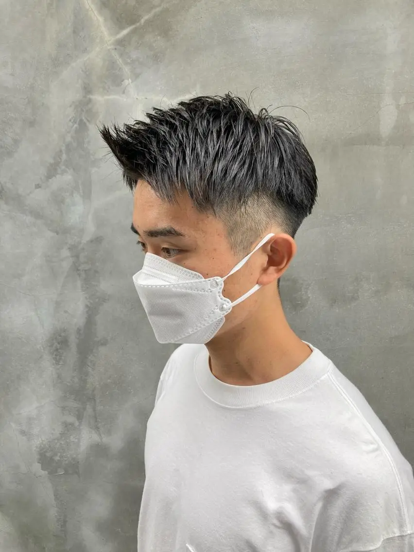 ショート カット パーマ SCENEbyRAD helmのヘアスタイル