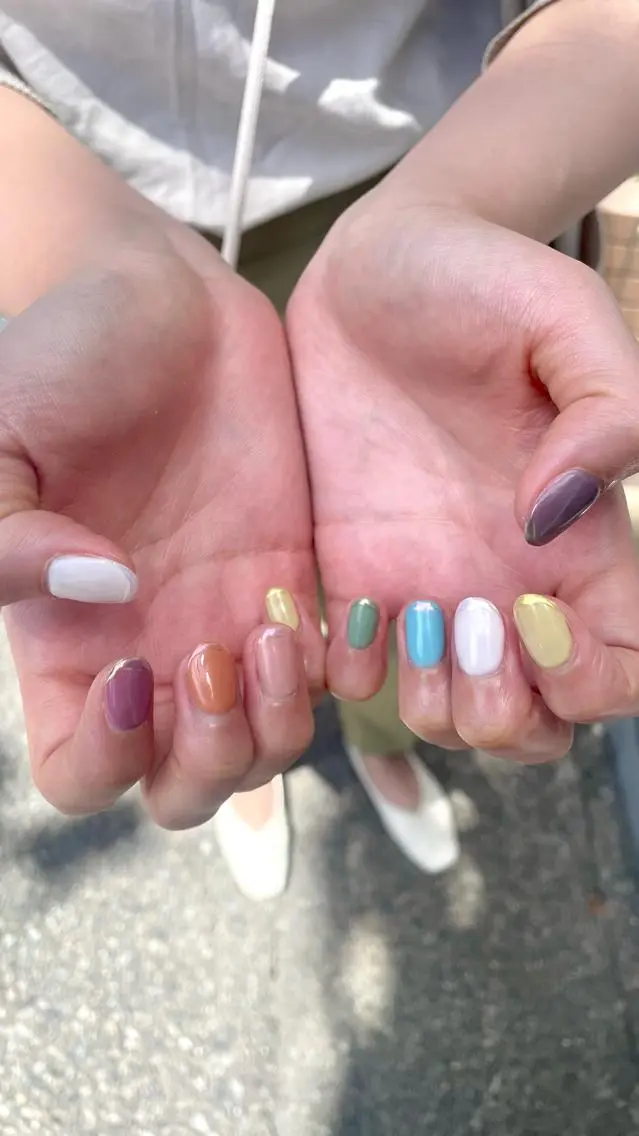 ネイル ハンドネイル LINXS つきみ野のネイルデザイン