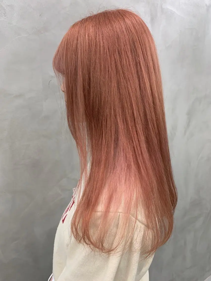ロング カラー ピンクカラー 🐝 hachi🐝のヘアスタイル