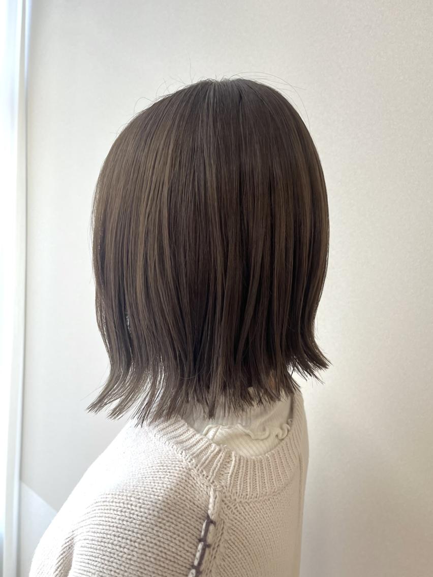 ミディアム 髪質改善/パーマ/ 暖色カラー❤Reiのヘアスタイル