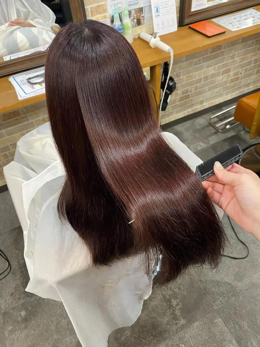 ロング 美髪ヘア 🤍erikaのヘアスタイル