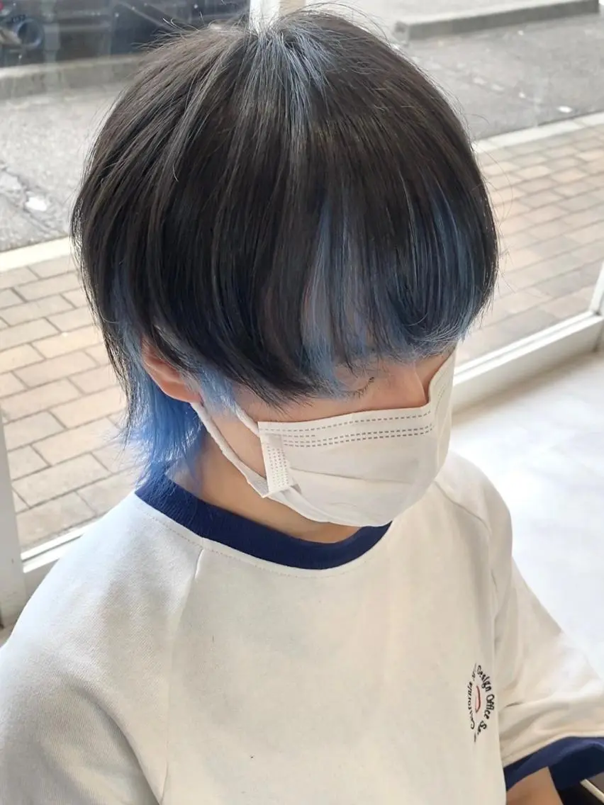 ショート カラー ヘアカラー 💘韓国カラー💘 クルミのヘアスタイル