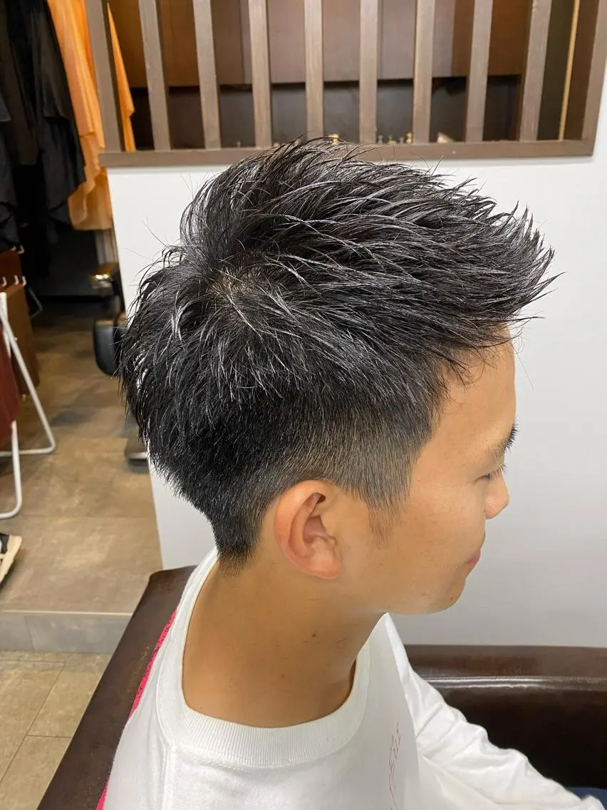 ショート メンズ カット RELATION /メンズ/バーバーのヘアスタイル