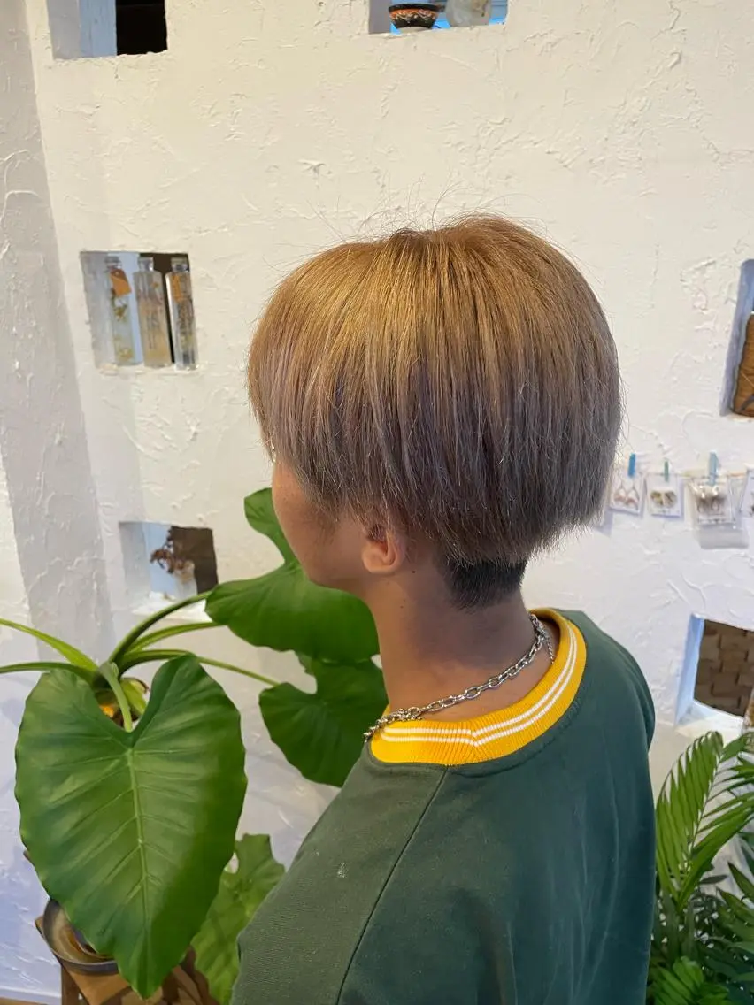 カラー メンズ ヘアカラー 🌸小掛🌸 豊橋外国人風カラーのヘアスタイル