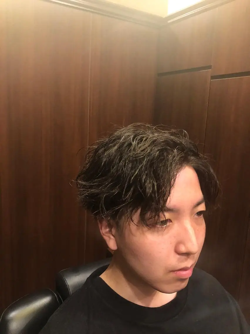 ショート パーマ 【パーマ指名No1】 浅野空人のヘアスタイル