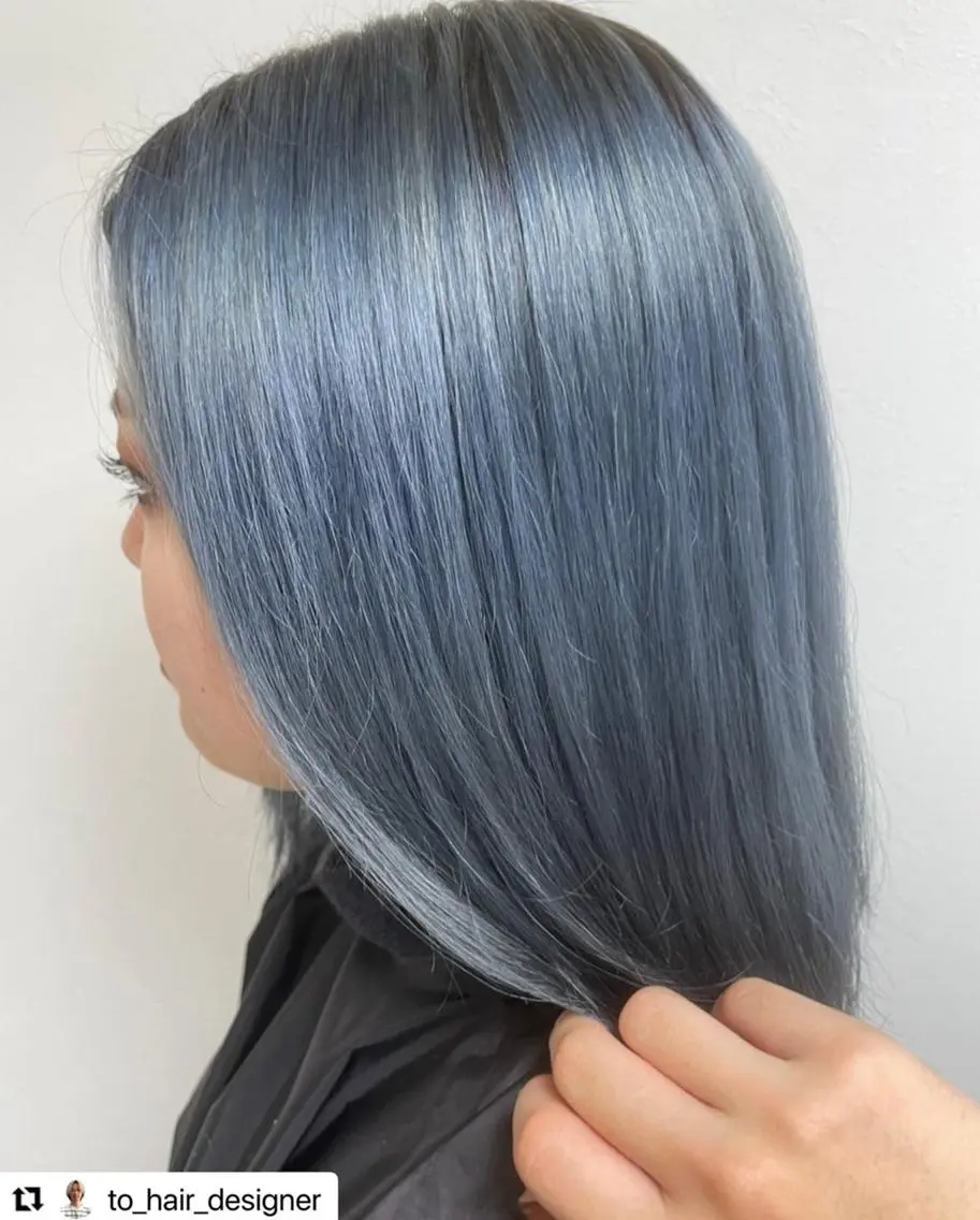 ミディアム カラー メンズ アディクシーカラー ブルーカラー 透明感カラー ダブルカラー イルミナカラー 🩷Eny terrace🩷のヘアスタイル