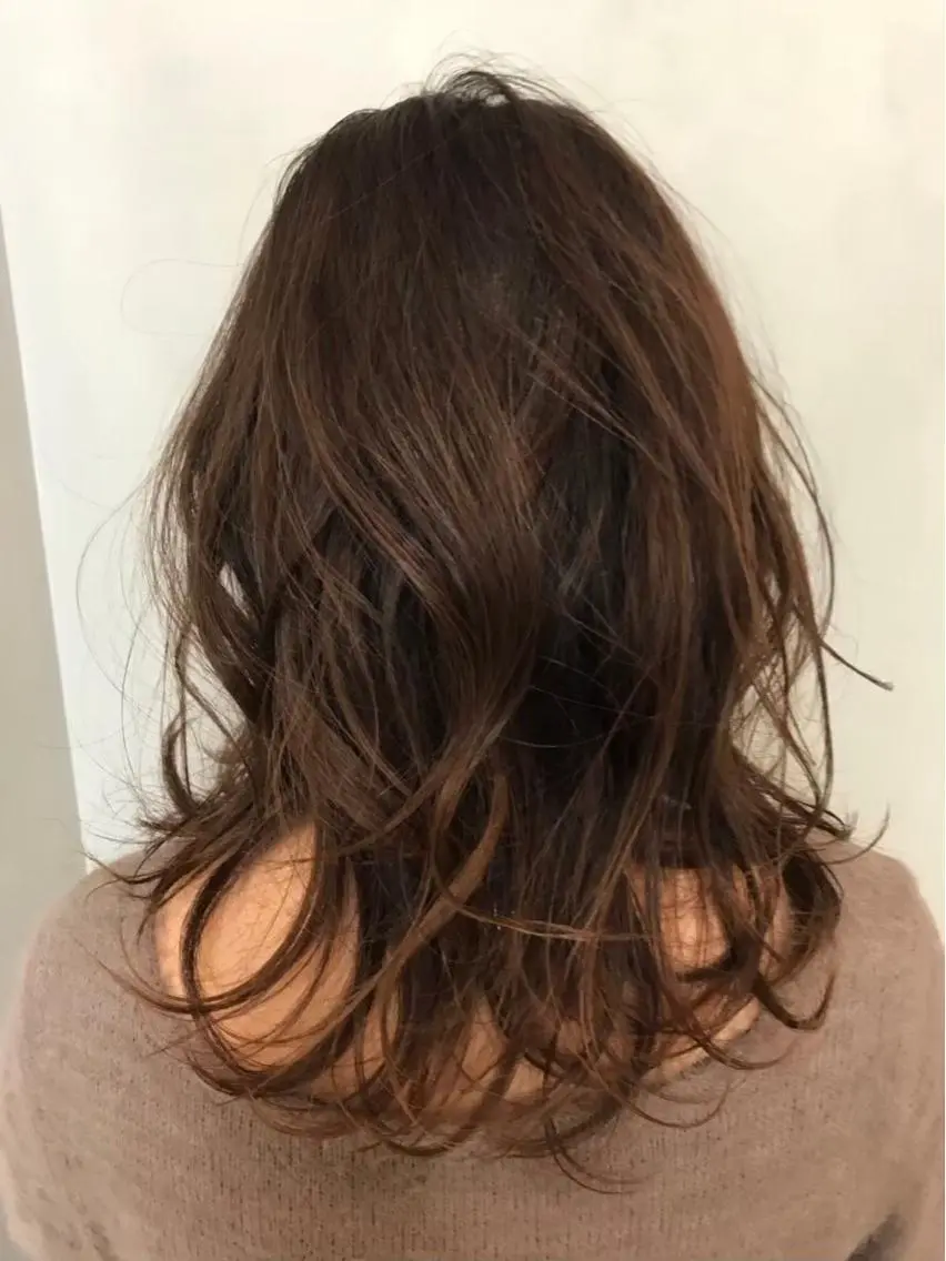 ショート カラー パーマ BROCANTE立川 karasawa.nのヘアスタイル