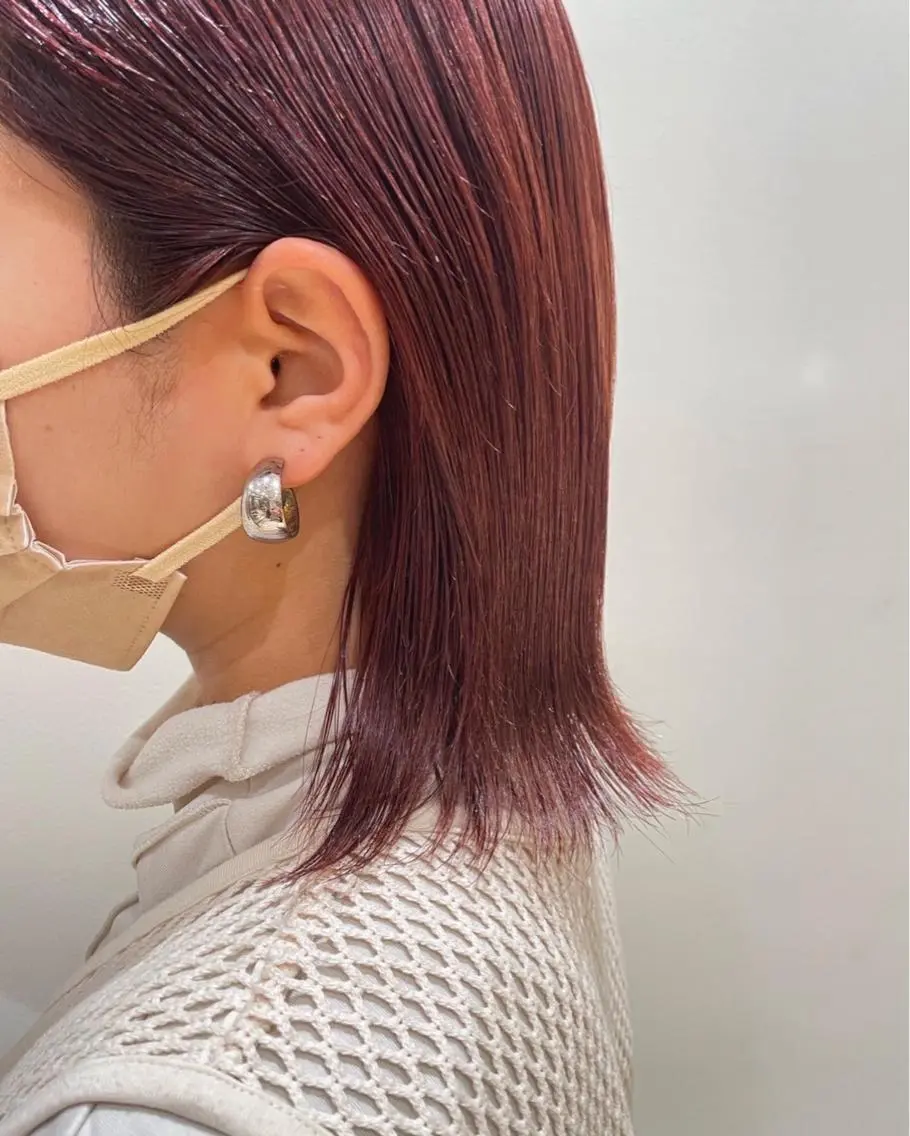 ミディアム カラー 🌱艶髪カラー🌱 Karinのヘアスタイル