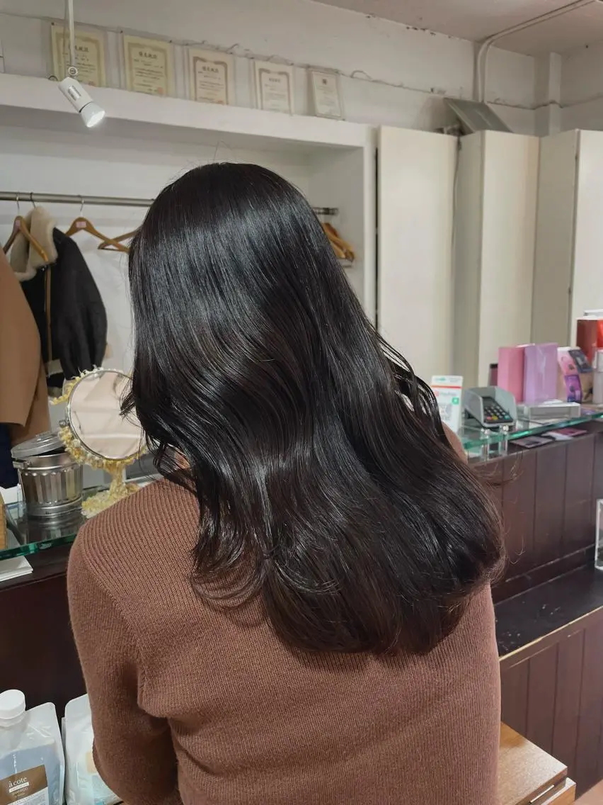 ロング カラー 透明感カラー 🦋透明感 艶カラー Rie🦋のヘアスタイル