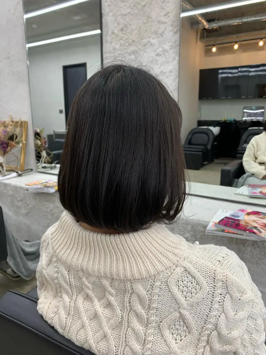 ショート ボブ レイヤーカット TAIKIのヘアスタイル