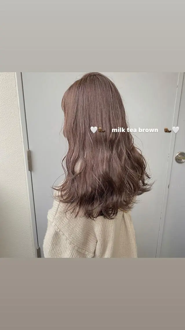 ロング カラー パーマ ヘアアレンジ メンズ キッズ ネイル マツエク・マツパ 透明感カラー・レイヤ ー🎀amika🎀のヘアスタイル