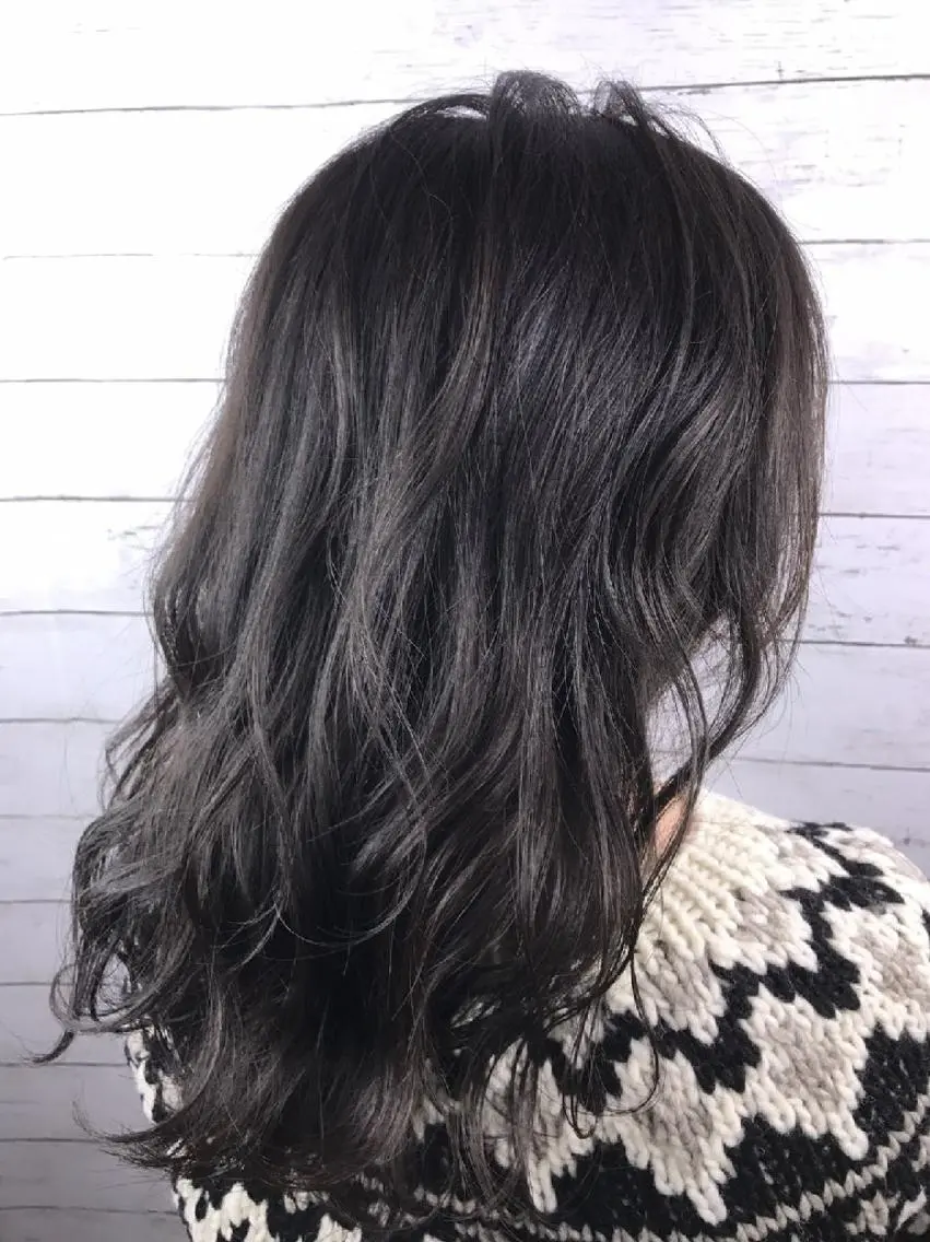 セミロング カラー ヘアアレンジ 髪質改善/レイヤー Chere狭山のヘアスタイル