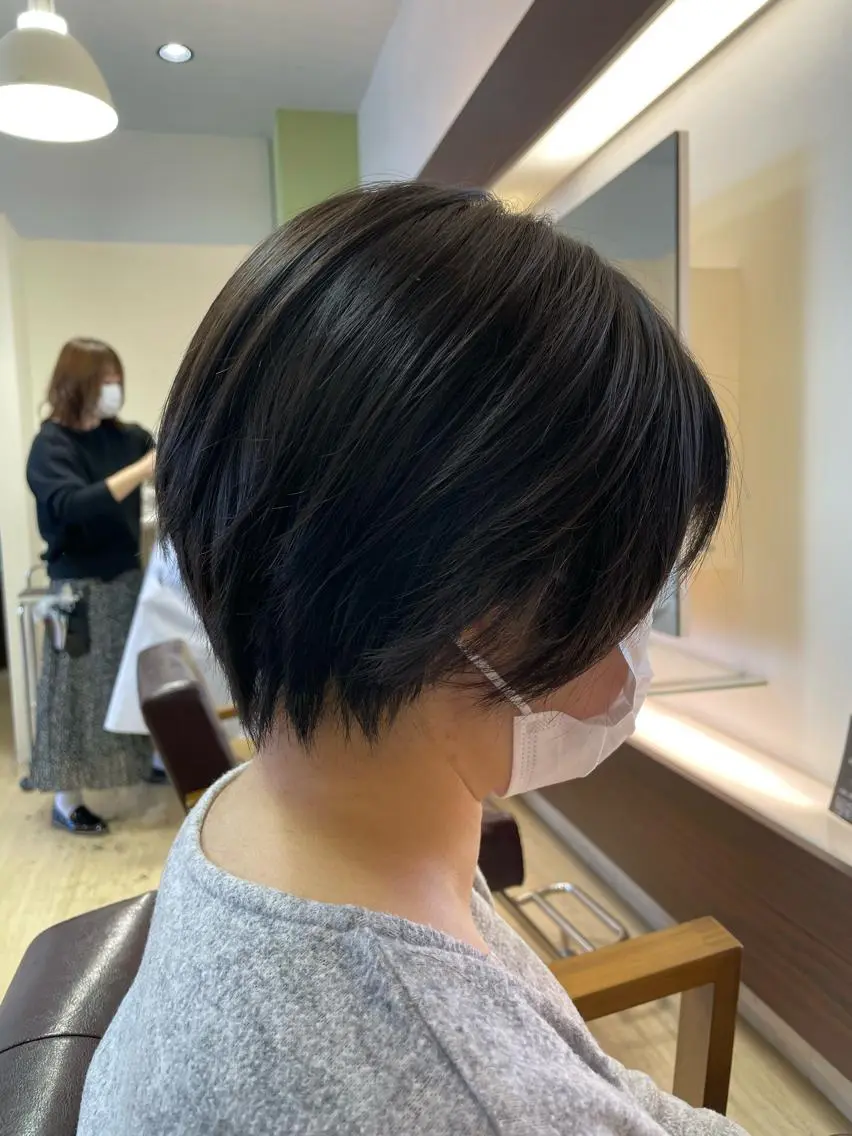 ショート ショートヘア 宮地 晋乃介のヘアスタイル