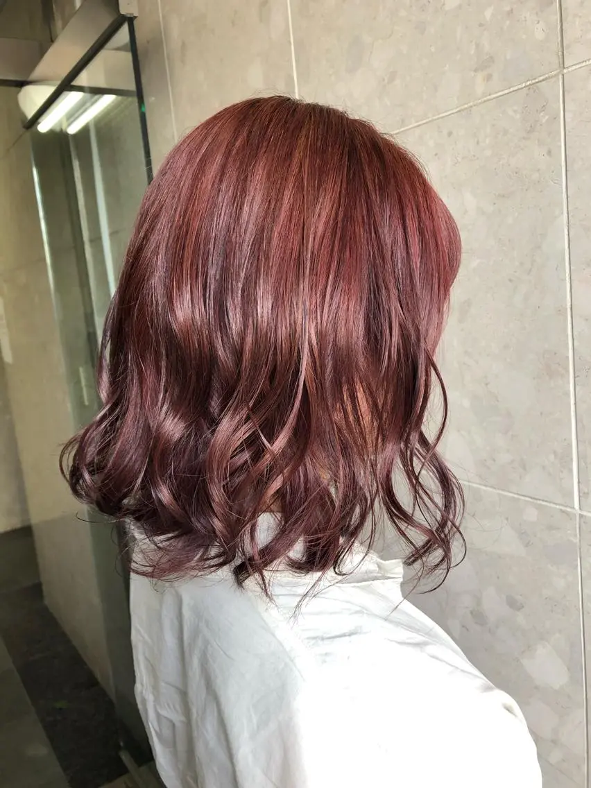 ミディアム カラー 🍎みついじゅん🍏 ボブ指名No.1のヘアスタイル