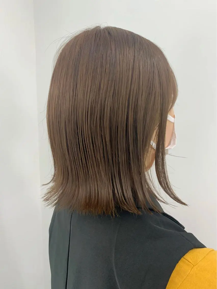 ロング カラー パーマ ヘアアレンジ メンズ キッズ ネイル マツエク・マツパ アイブロウ カット トリートメント 似合せレイヤー／ 柔らか透明感カラーのヘアスタイル