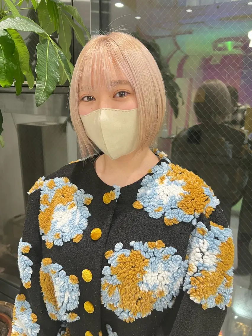 ショート カラー パーマ ヘアアレンジ メンズ キッズ ネイル マツエク・マツパ アイブロウ KANAMI 🌏のヘアスタイル