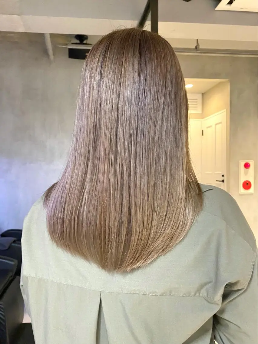 ロング ヘアカラー 仲井間 賢雄 fifthのヘアスタイル