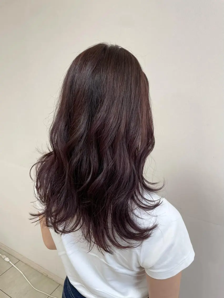 ロング カラー ヘアアレンジ カット ヘアカラー トリートメント 【Sweep】おじま のぞみのヘアスタイル