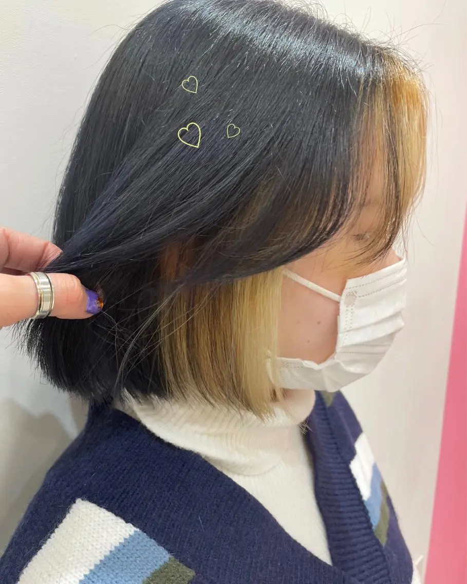 ショート カラー 新宿駅近♡個室 ♡関口三都季🌜のヘアスタイル