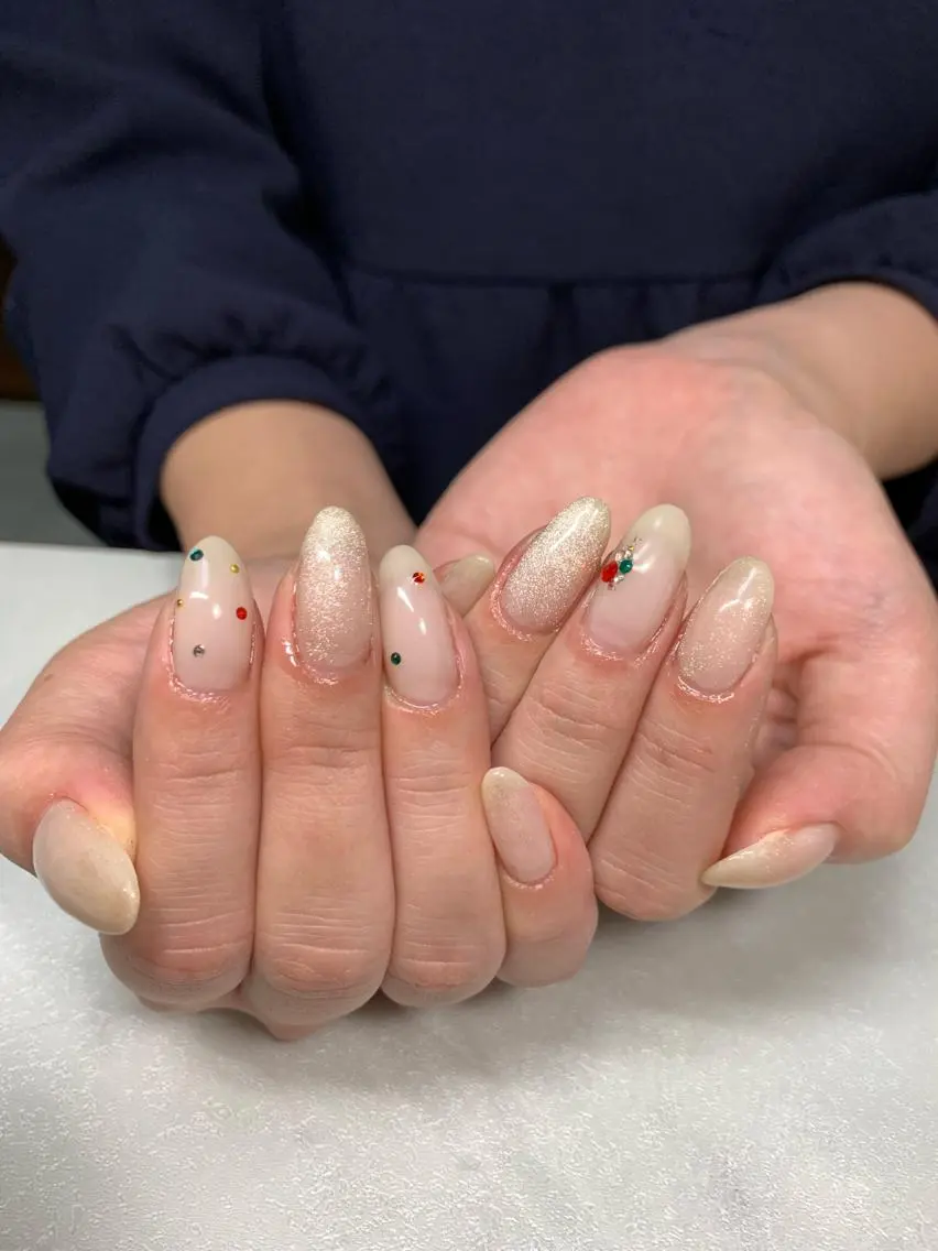 ネイル アートネイル ワンカラーネイル ハンドネイル SAKU nail 作島茜のネイルデザイン