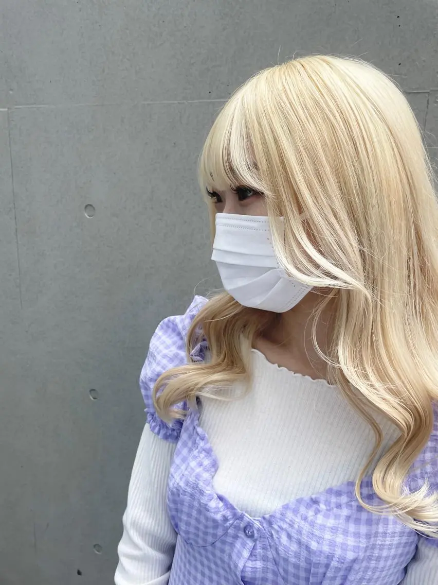 ロング カラー ヘアアレンジ コトミ【メンズ】 【曲がる縮毛矯正】のヘアスタイル