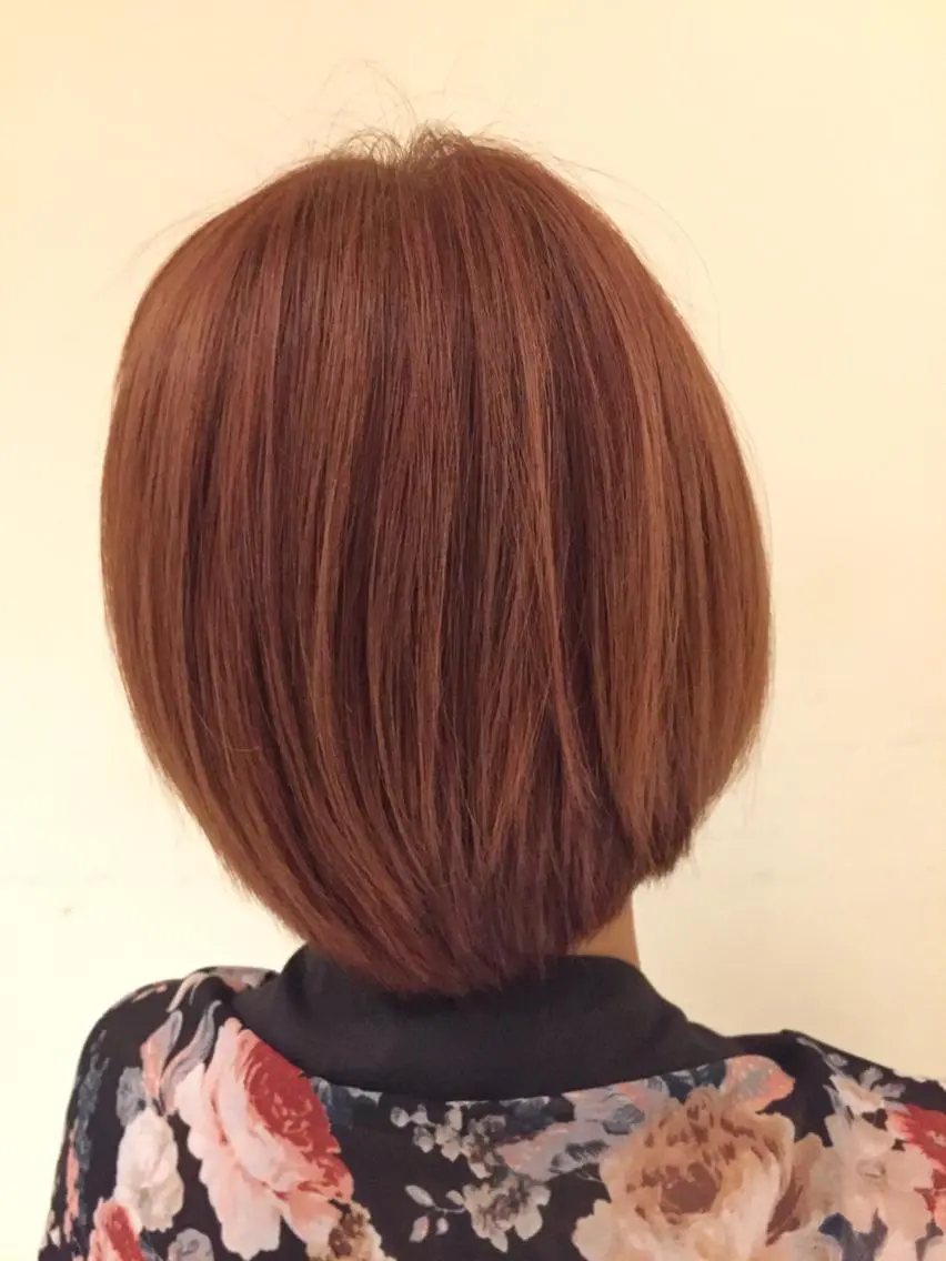 ショート カラー ベージュカラー ピンクカラー ピンクベージュ ◇おの あすか◇のヘアスタイル