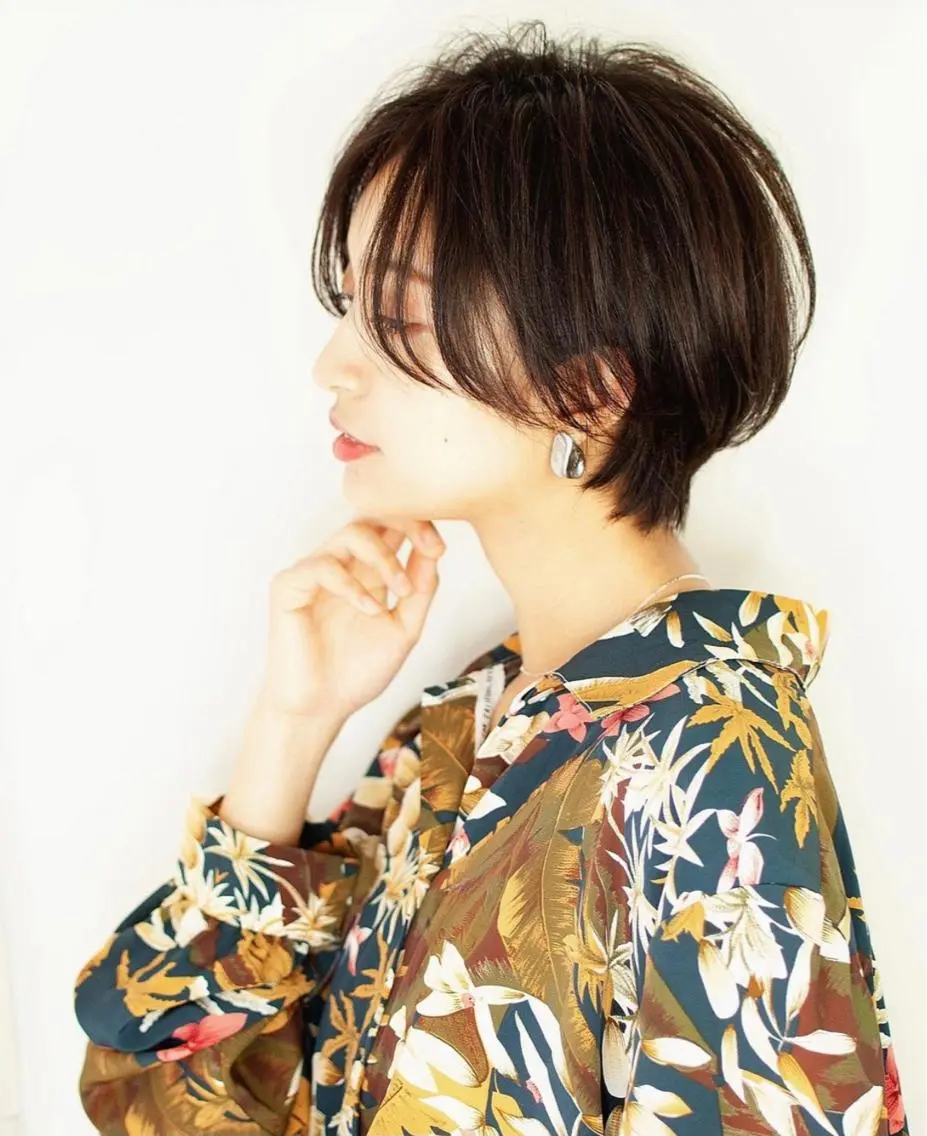 ショート ショートヘア 心斎橋なんば 大野竜輝のヘアスタイル