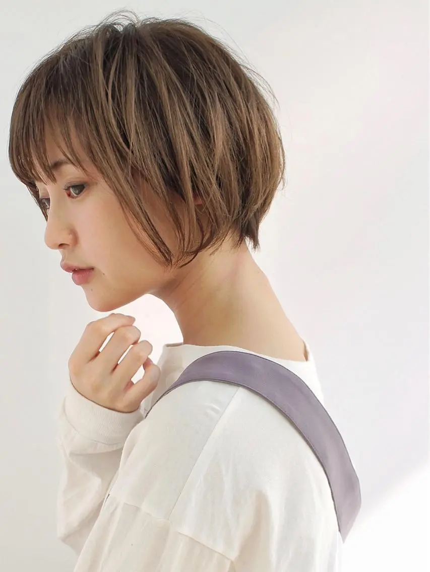 ショート カラー ショートボブ ボブ 似合わせカット ショートヘア カット トリートメント 🉐メンズヘア特化 men's/ケンイチのヘアスタイル