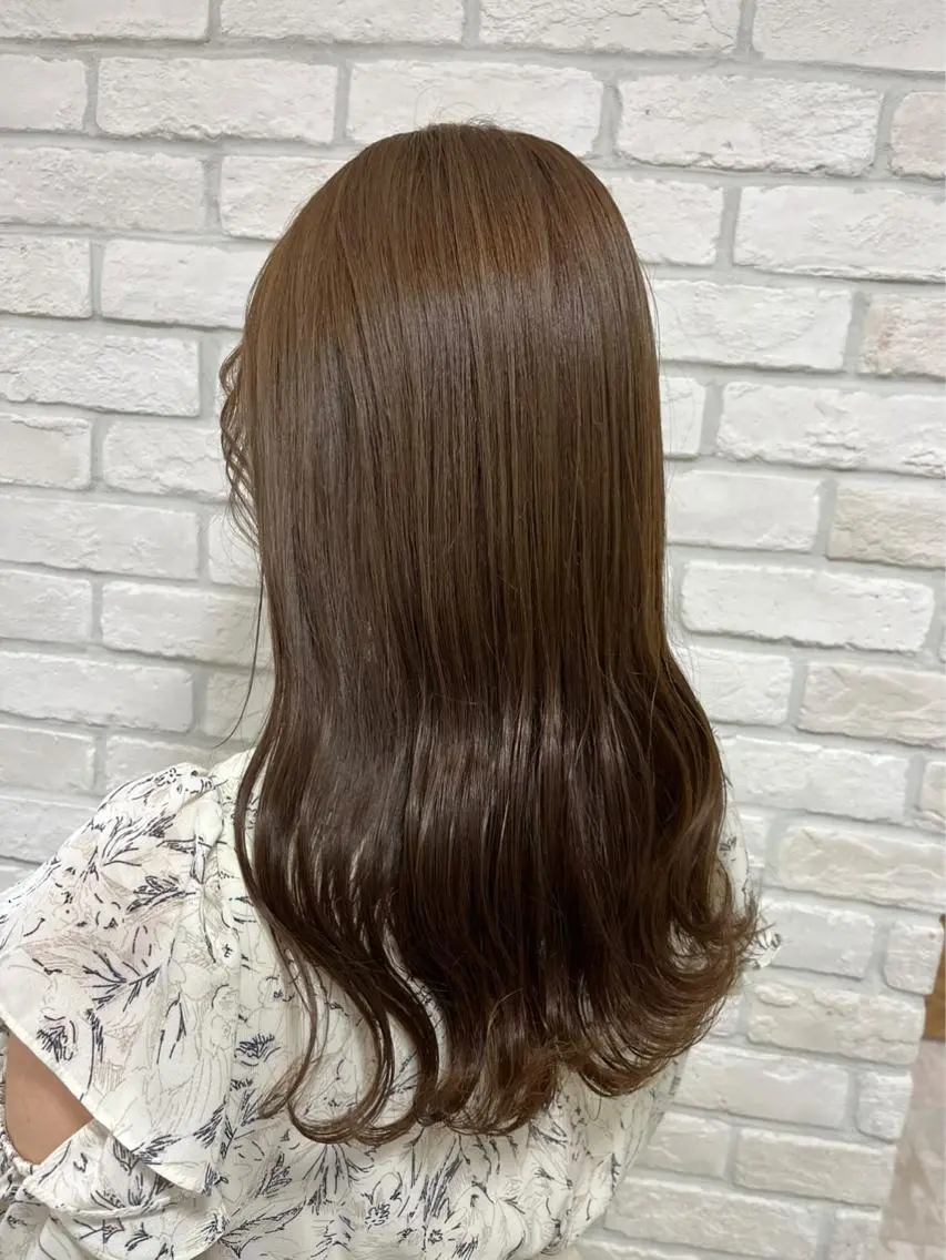 ロング カラー ヘアアレンジ 🍓後藤 はるな🍓のヘアスタイル