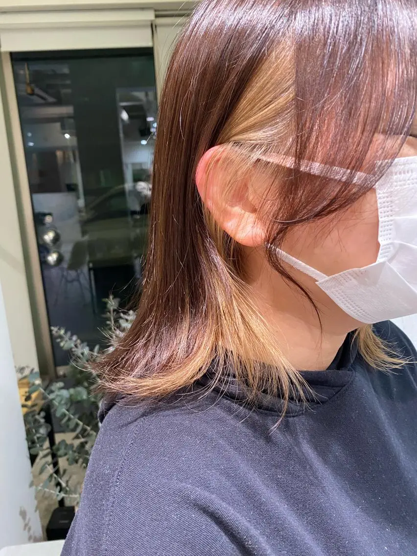 カラー ベージュカラー ブラウンカラー イヤリングカラー ひきたみさと 大阪福島/スパニストのエステ・リラクイメージ