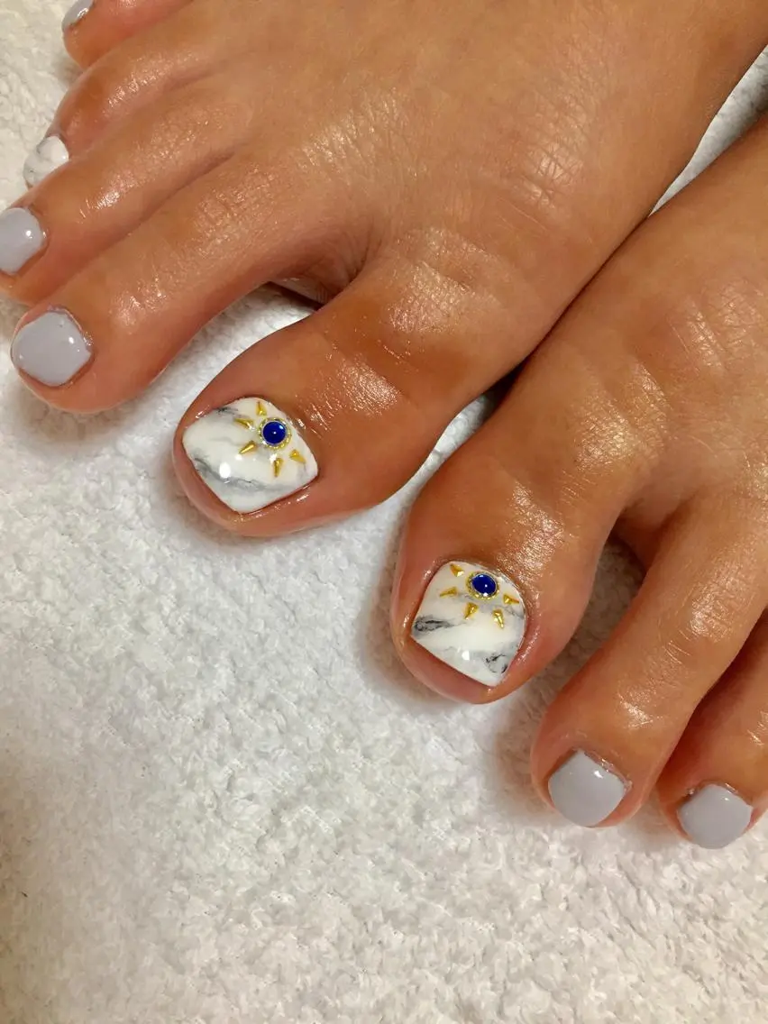 ネイル フットネイル KASUMI♡ Nailのネイルデザイン
