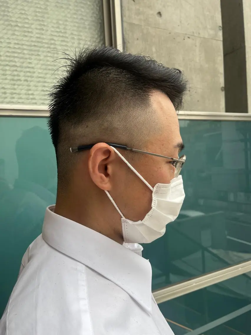 ショート カラー パーマ ヘアアレンジ メンズ キッズ ネイル マツエク・マツパ アイブロウ メンズブリーチ メンズハイライト メンズインナーカラー メンズ韓国風 ブリーチ 久木原 ゆりのヘアスタイル