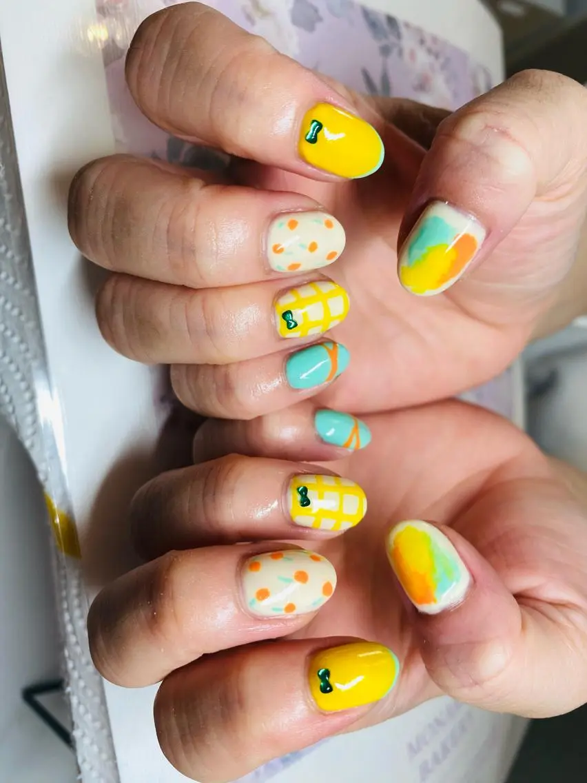 ネイル 春ネイル ハンドネイル Chandra nail&tarotのネイルデザイン