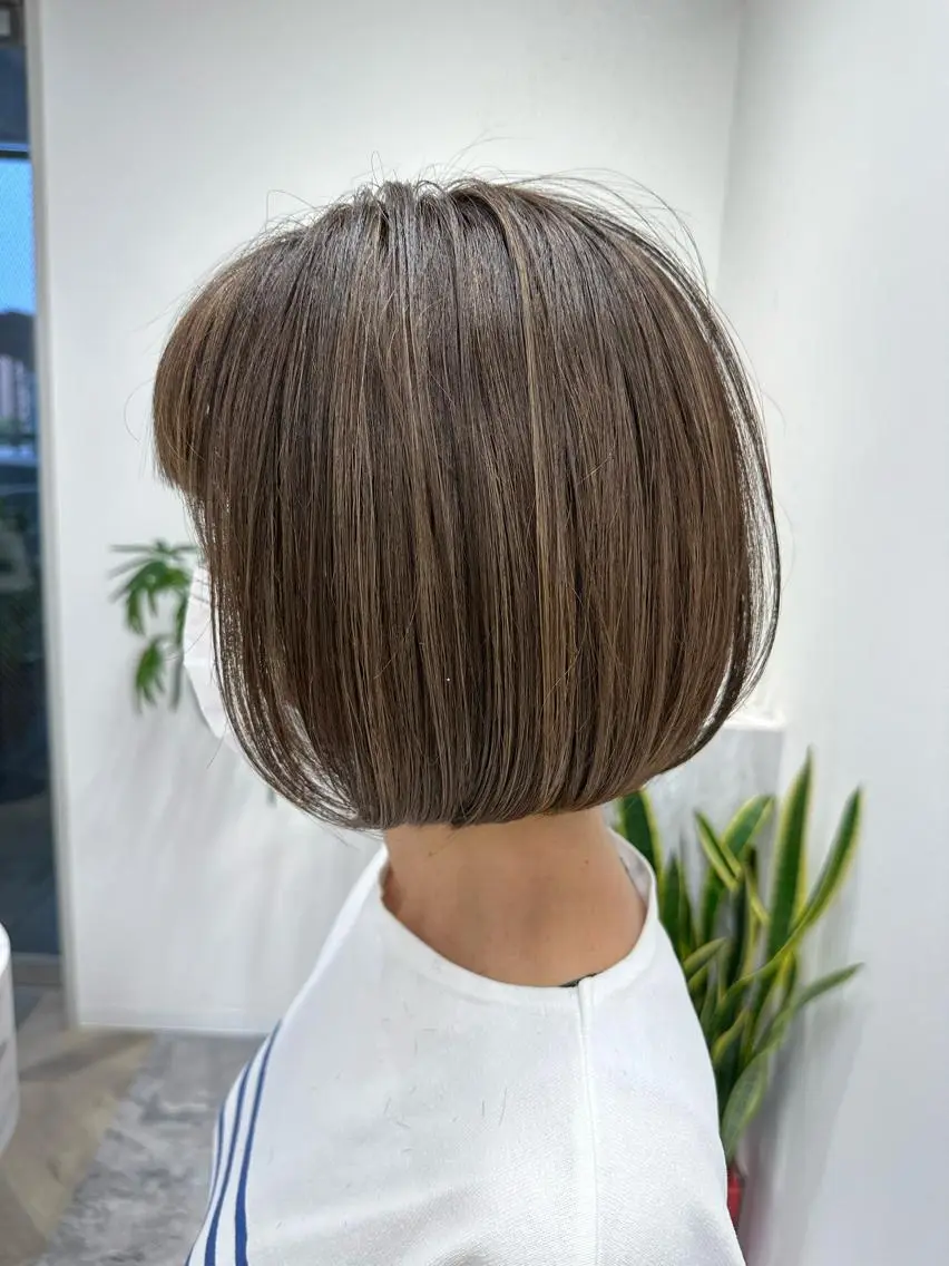 ミディアム ere hair salonのヘアスタイル
