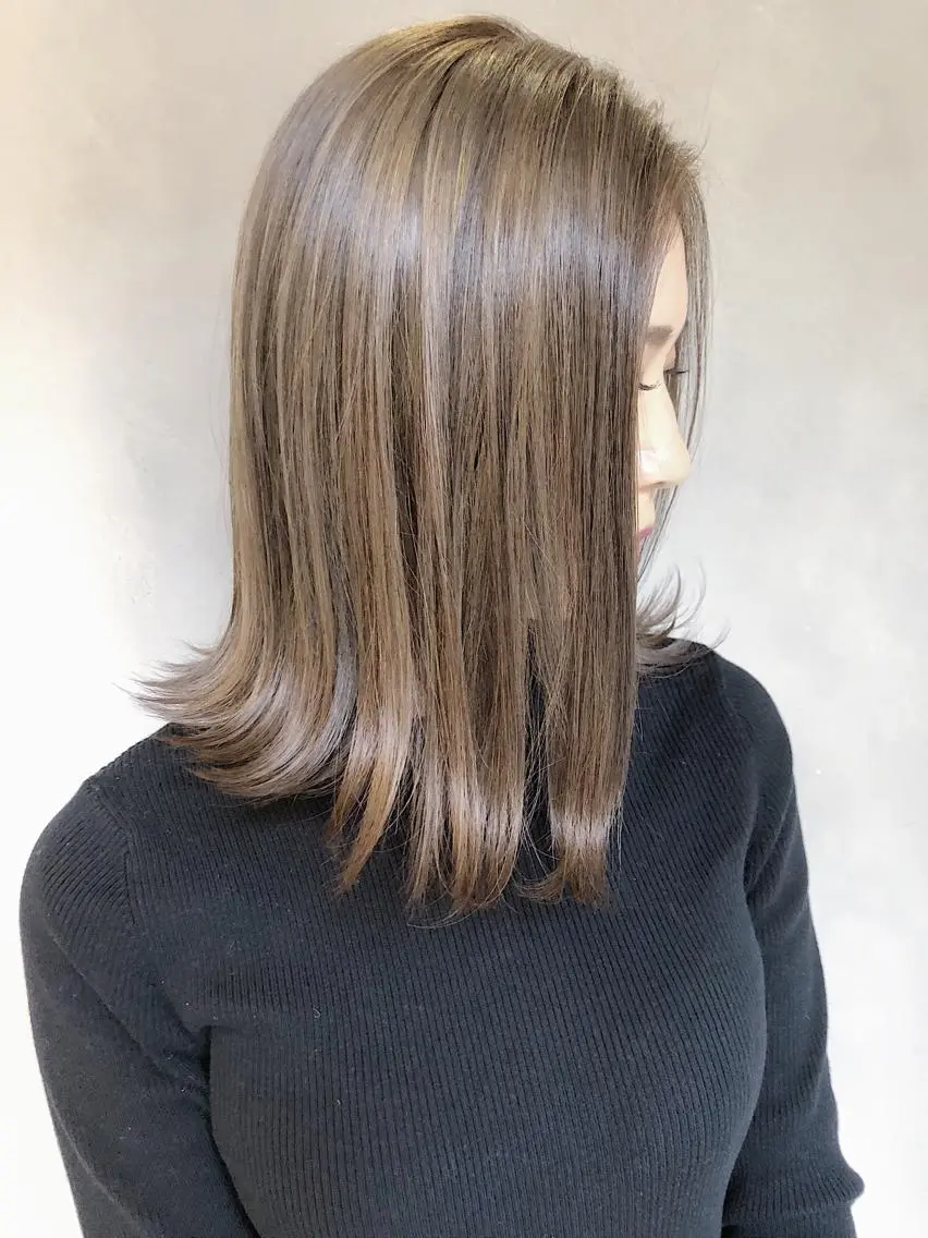 ミディアム カラー ヘアカラー トリートメント 🧡ショートの達人 🧡SHOのヘアスタイル