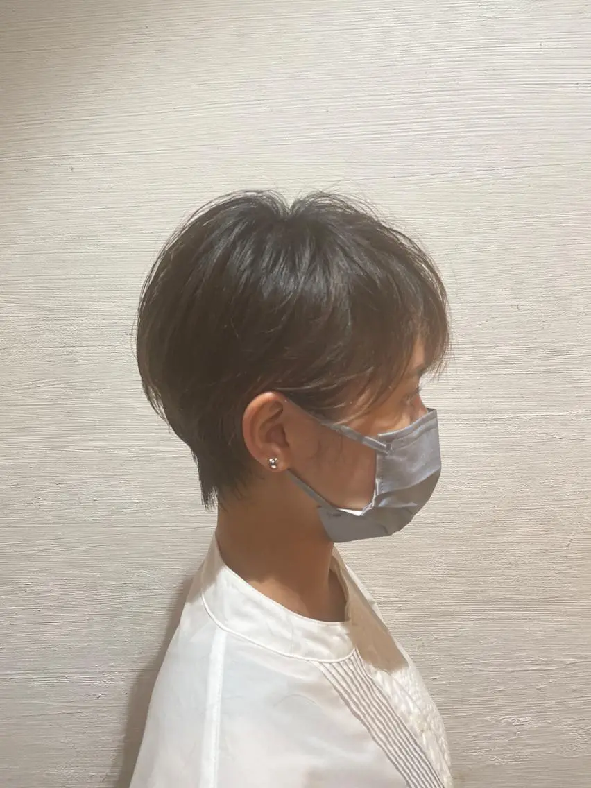 ショート 似合わせカット ショートヘア stylist YUTOのヘアスタイル
